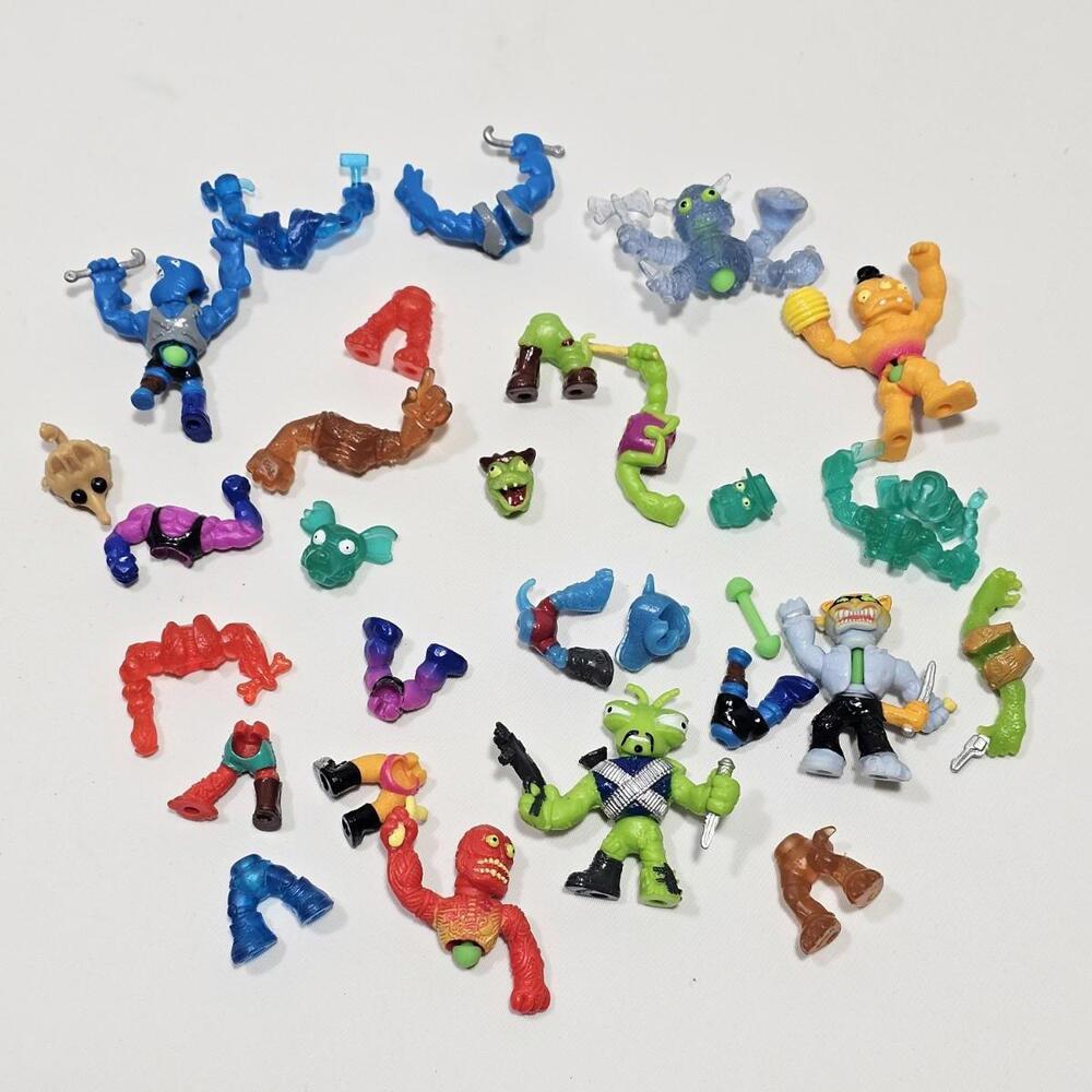 Vintage Lot Of Moose Mutant Mania Broog Mini Figures Mix & Match Wrestlers Toys - Picture 1 of 7